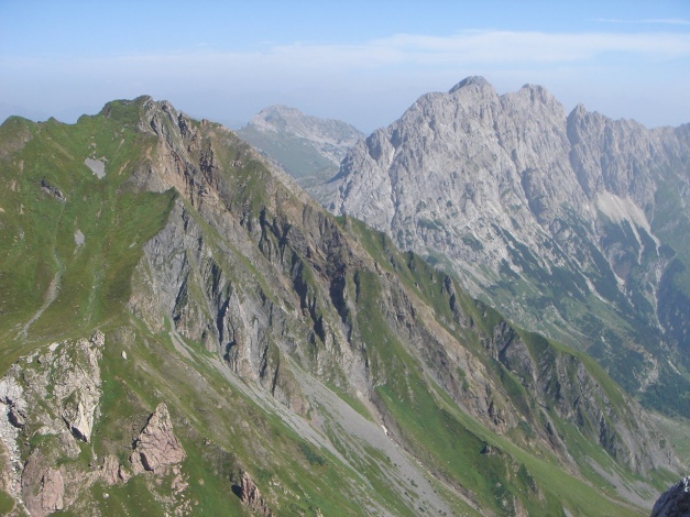 Foto: Manfred Karl / Klettersteigtour / Hohe Warte – Weg der 26er - Überschreitung aus dem Wolayer Tal / 17.07.2009 17:33:14