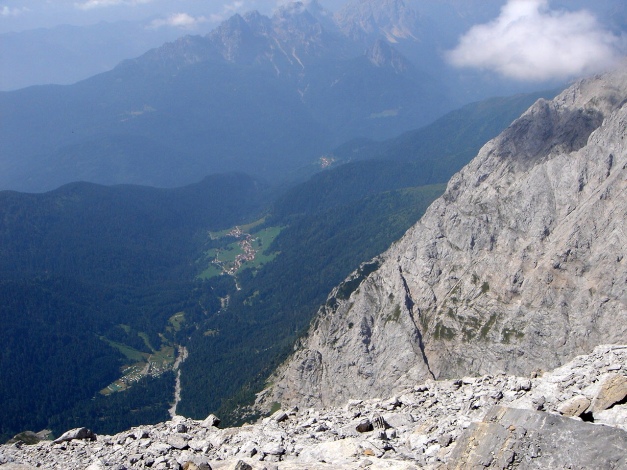 Foto: Manfred Karl / Klettersteigtour / Hohe Warte – Weg der 26er - Überschreitung aus dem Wolayer Tal / 17.07.2009 17:33:27