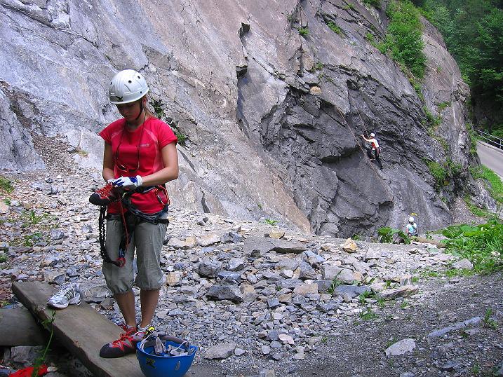 Foto: Andreas Koller / Klettersteigtour / Raiffeisen Klettersteig Klammgraben (820m) / 22.06.2009 02:01:34