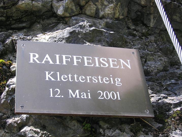 Foto: Andreas Koller / Klettersteigtour / Raiffeisen Klettersteig Klammgraben (820m) / 22.06.2009 02:01:28