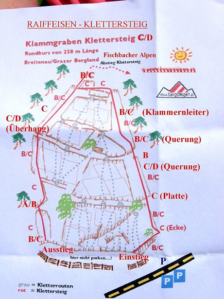 Foto: Andreas Koller / Klettersteigtour / Raiffeisen Klettersteig Klammgraben (820m) / 22.06.2009 02:01:23