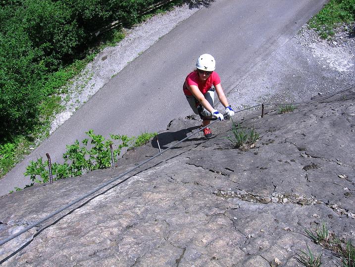 Foto: Andreas Koller / Klettersteigtour / Raiffeisen Klettersteig Klammgraben (820m) / 22.06.2009 02:01:00