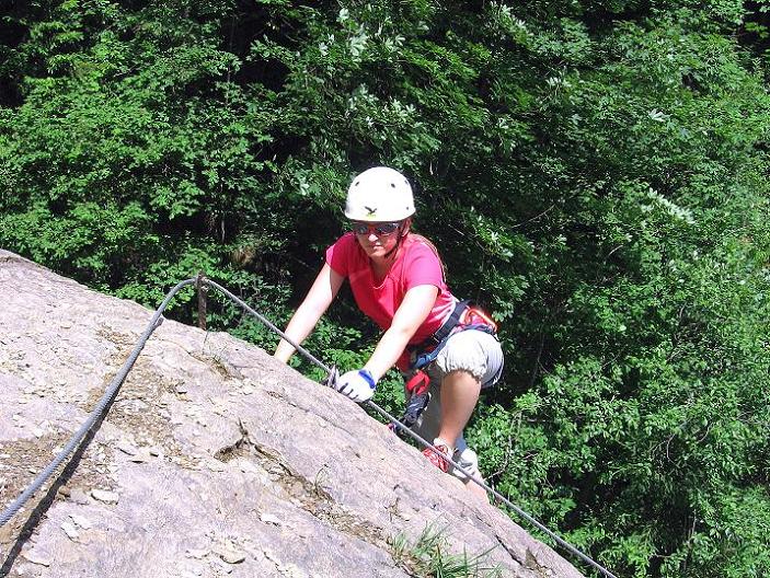 Foto: Andreas Koller / Klettersteigtour / Raiffeisen Klettersteig Klammgraben (820m) / 22.06.2009 02:00:52