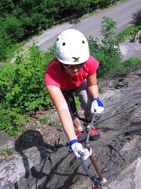 Foto: Andreas Koller / Klettersteigtour / Raiffeisen Klettersteig Klammgraben (820m) / 22.06.2009 02:00:37
