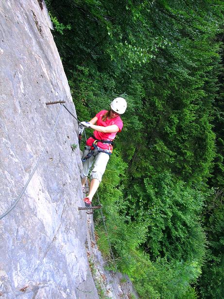 Foto: Andreas Koller / Klettersteigtour / Raiffeisen Klettersteig Klammgraben (820m) / 22.06.2009 02:00:30