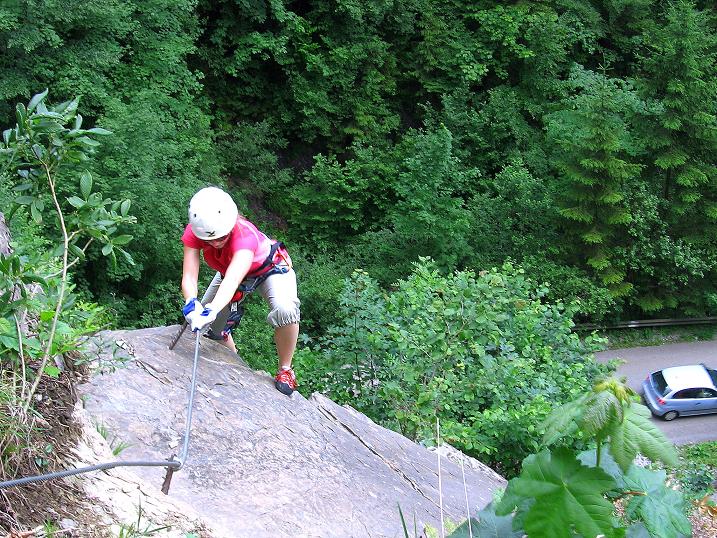 Foto: Andreas Koller / Klettersteigtour / Raiffeisen Klettersteig Klammgraben (820m) / 22.06.2009 02:00:23