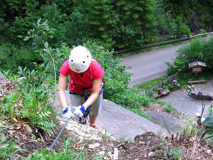 Foto: Andreas Koller / Klettersteigtour / Raiffeisen Klettersteig Klammgraben (820m) / 22.06.2009 02:00:12