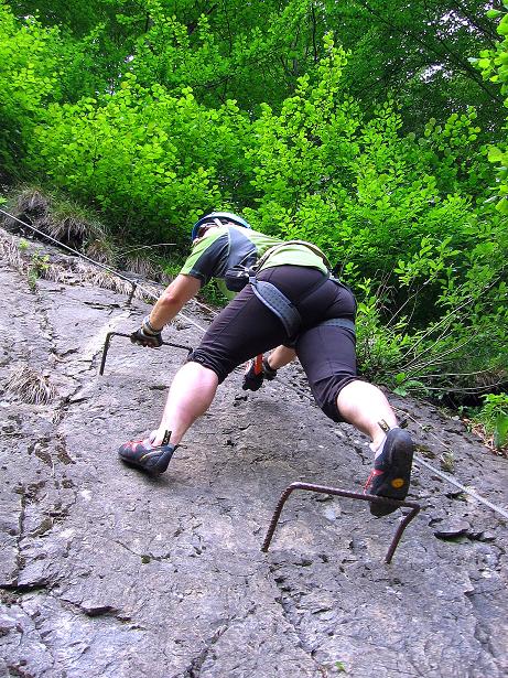 Foto: Andreas Koller / Klettersteigtour / Raiffeisen Klettersteig Klammgraben (820m) / 22.06.2009 02:00:04