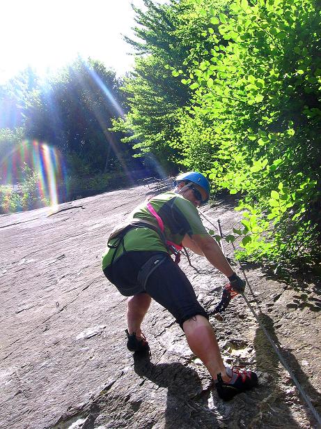 Foto: Andreas Koller / Klettersteigtour / Raiffeisen Klettersteig Klammgraben (820m) / 22.06.2009 01:59:48