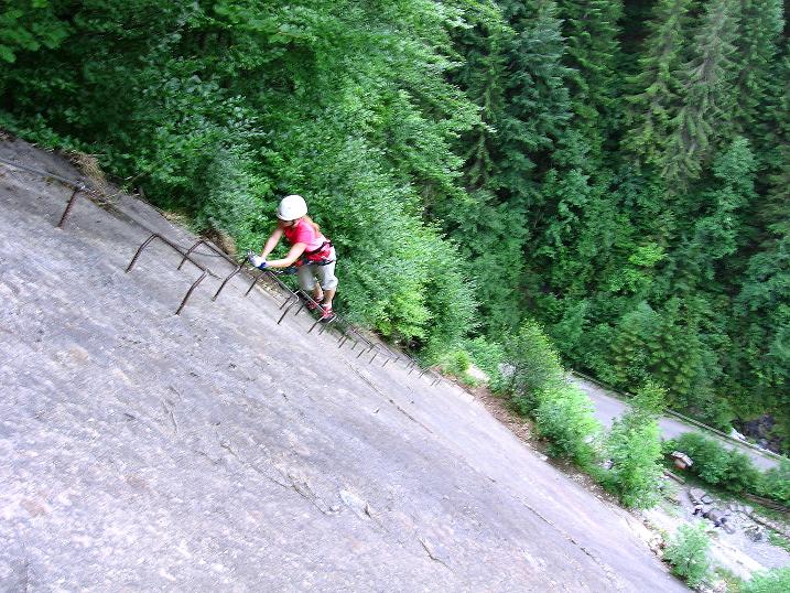 Foto: Andreas Koller / Klettersteigtour / Raiffeisen Klettersteig Klammgraben (820m) / 22.06.2009 01:59:31