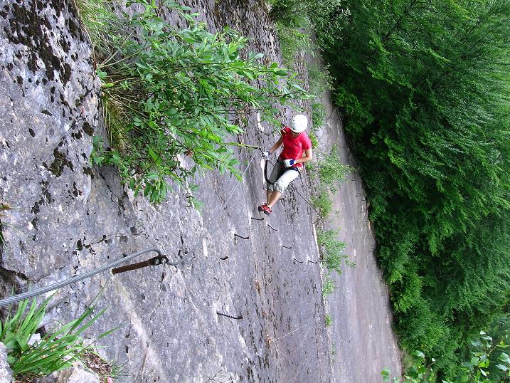 Foto: Andreas Koller / Klettersteigtour / Raiffeisen Klettersteig Klammgraben (820m) / 22.06.2009 01:58:52