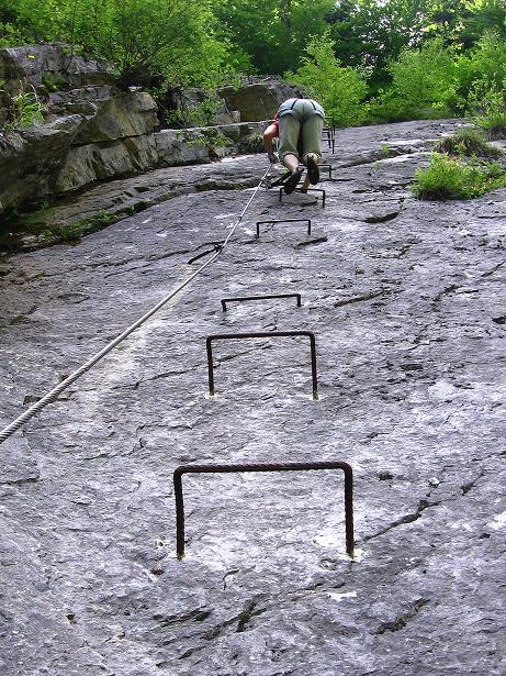 Foto: Andreas Koller / Klettersteigtour / Raiffeisen Klettersteig Klammgraben (820m) / 22.06.2009 01:58:09