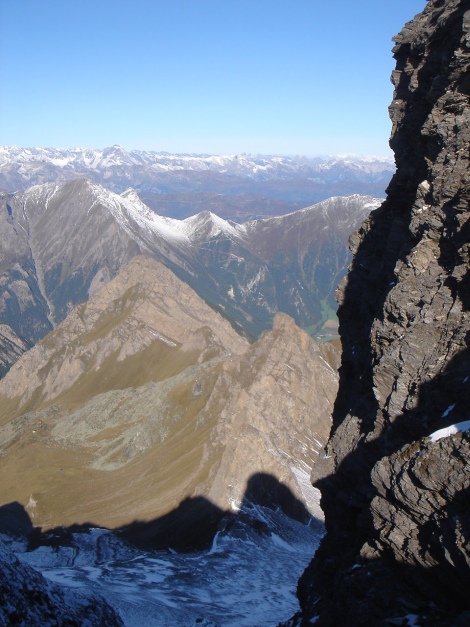 Foto: Manfred Karl / Wandertour / Wilde Kreuzspitze – Highlight der Pfunderer Berge / In der Scharte zwischen den beiden Gipfeln der Kreuzspitze / 31.08.2009 19:05:31