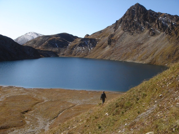 Foto: Manfred Karl / Wandertour / Wilde Kreuzspitze – Highlight der Pfunderer Berge / Der Weg in ein kleines Paradies / 31.08.2009 19:03:53