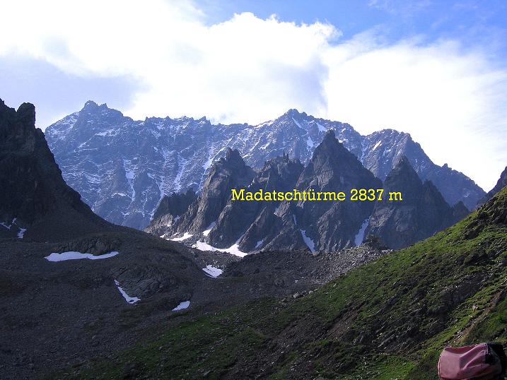 Foto: Andreas Koller / Klettertour / Überschreitung der Madatschtürme (2837m) / 16.07.2009 17:45:56