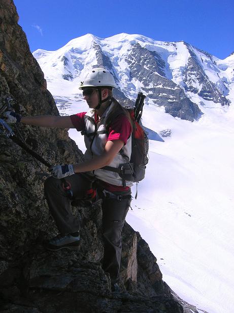 Foto: Andreas Koller / Klettersteigtour / Klettersteig Piz Trovat (3146m) / 18.07.2009 00:11:49