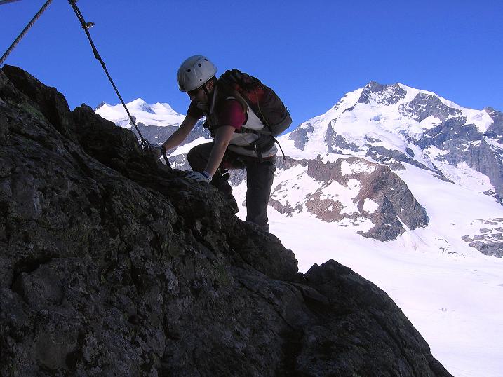Foto: Andreas Koller / Klettersteigtour / Klettersteig Piz Trovat (3146m) / 18.07.2009 00:11:41