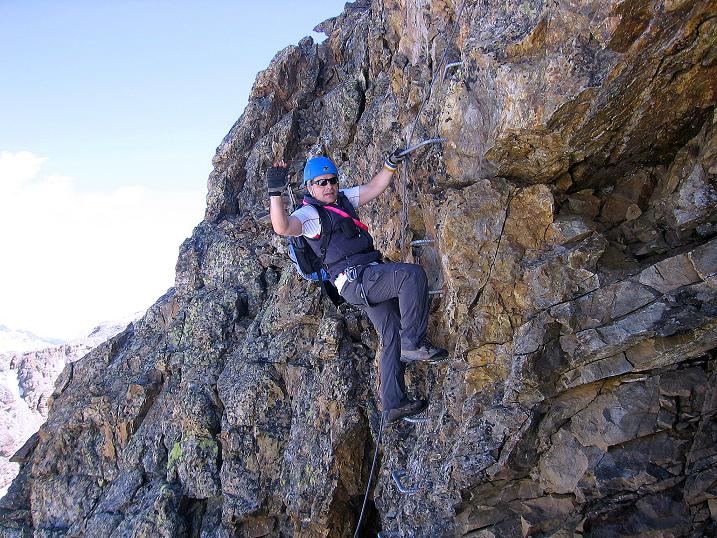 Foto: Andreas Koller / Klettersteigtour / Klettersteig Piz Trovat (3146m) / 18.07.2009 00:11:33
