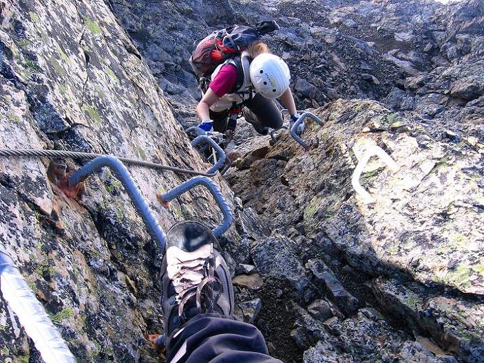 Foto: Andreas Koller / Klettersteigtour / Klettersteig Piz Trovat (3146m) / 18.07.2009 00:11:23