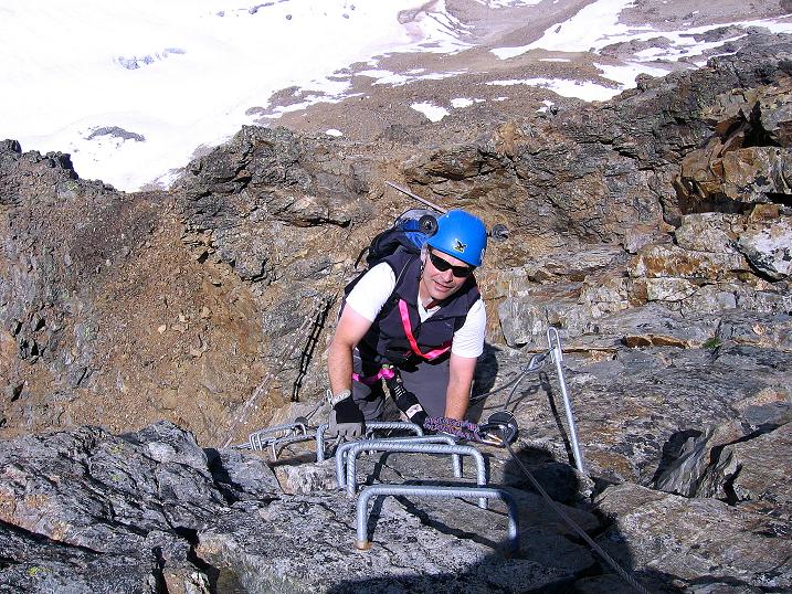 Foto: Andreas Koller / Klettersteigtour / Klettersteig Piz Trovat (3146m) / 18.07.2009 00:08:11