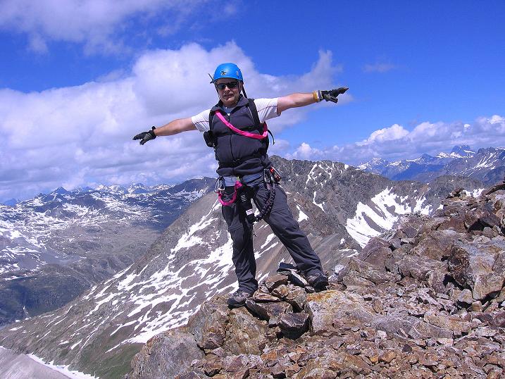 Foto: Andreas Koller / Klettersteigtour / Klettersteig Piz Trovat (3146m) / 18.07.2009 00:07:05