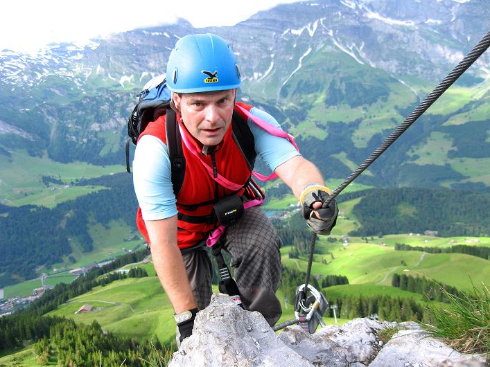 Foto: Andreas Koller / Klettersteigtour / Klettersteig Brunnistöckli (2030m) / 15.07.2009 02:11:14