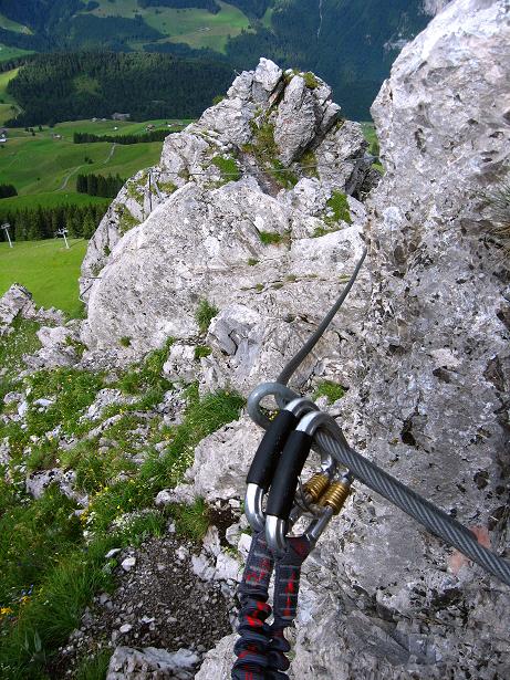 Foto: Andreas Koller / Klettersteigtour / Klettersteig Brunnistöckli (2030m) / Der Ausstieg / 15.07.2009 02:10:52