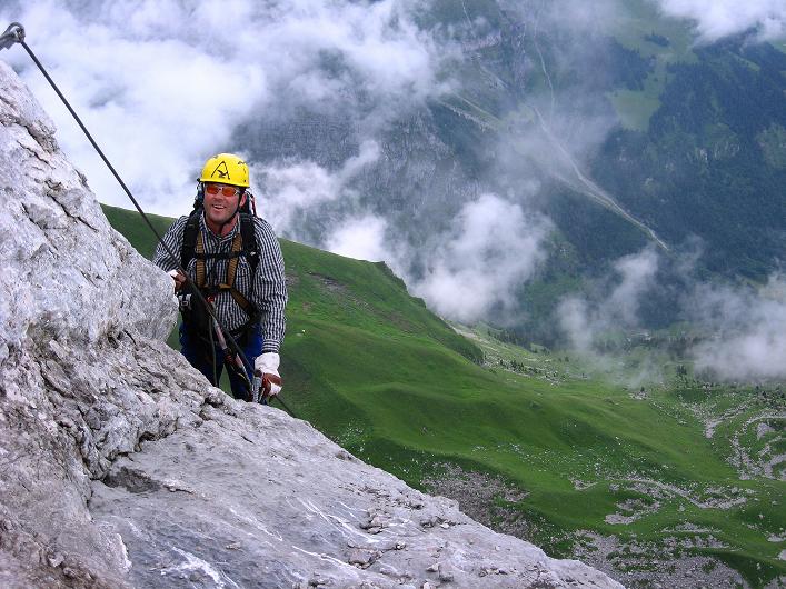Foto: Andreas Koller / Klettersteigtour / Klettersteig Rigidalstock (2593 m) / 15.07.2009 02:00:31