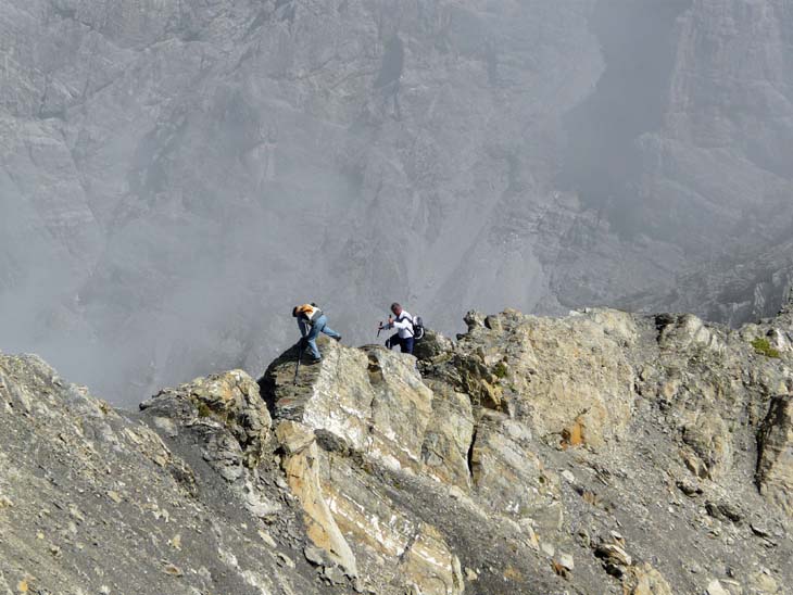 Foto: vince 51 / Wandertour / von der Formarinalpe auf die Rote Wand / auf dem Nordgrat / 18.07.2009 23:29:00