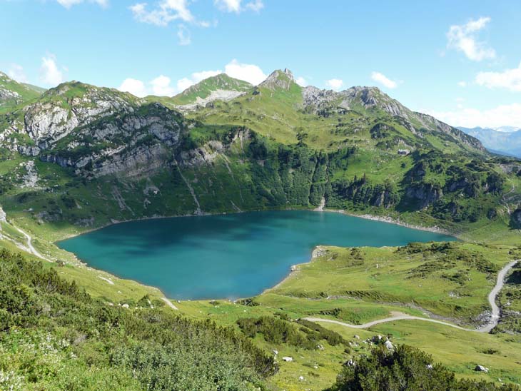 Foto: vince 51 / Wandertour / von der Formarinalpe auf die Rote Wand / Formarinsee / 18.07.2009 23:31:30