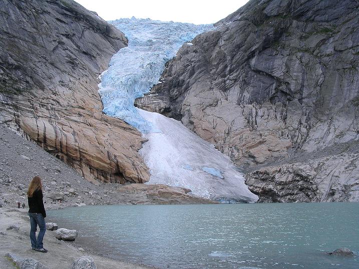 Foto: Andreas Koller / Wandertour / Gletschererlebnis Briksdalsbreen (150 m) / 04.08.2009 19:16:41