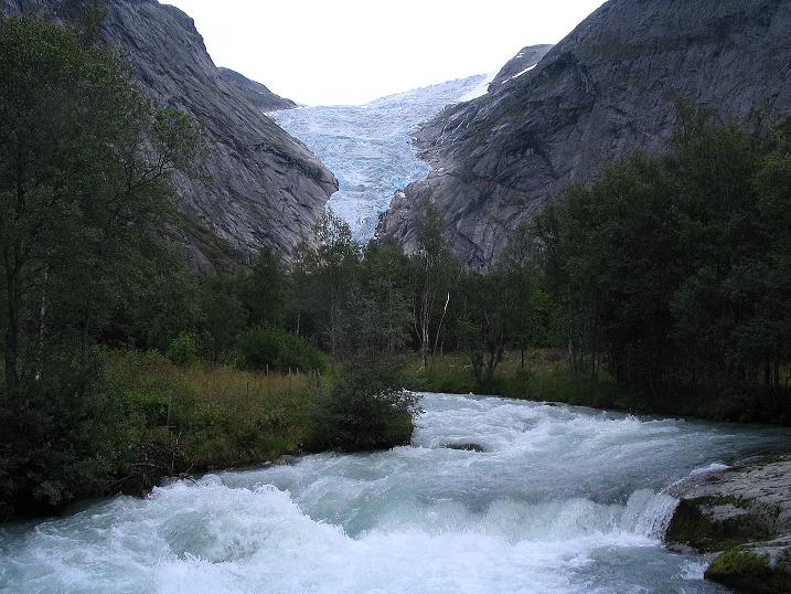 Foto: Andreas Koller / Wandertour / Gletschererlebnis Briksdalsbreen (150 m) / 04.08.2009 19:14:25