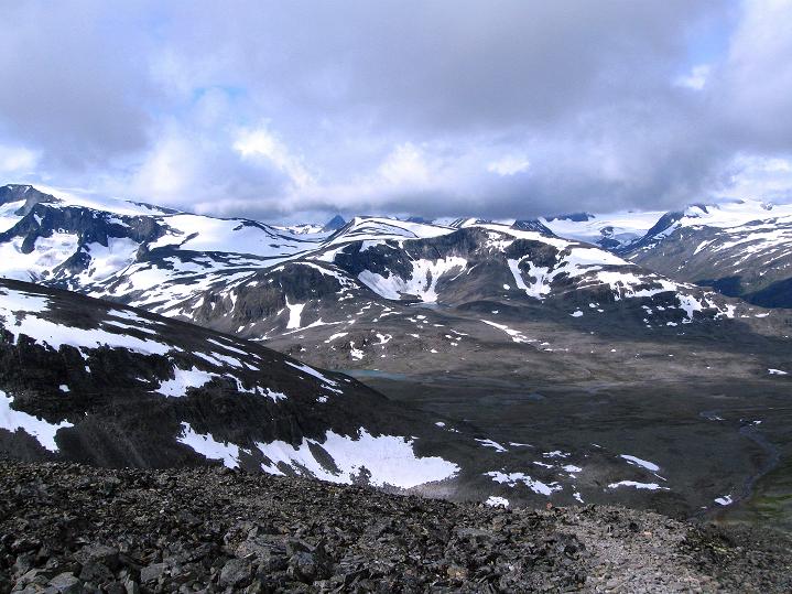 Foto: Andreas Koller / Wandertour / Von Spiterstulen auf den Glittertind (2465 m) / 05.08.2009 18:55:46