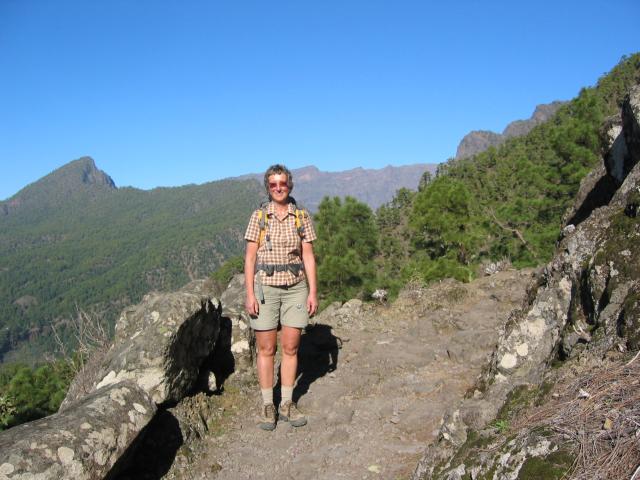Foto: elipes / Wandertour / Von der Ermita Virgen del Pino zur Punta de los Roques / Am Aufstiegsweg zum Reventonpass / 10.08.2009 19:43:39