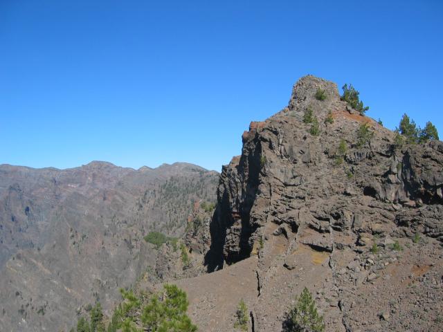 Foto: elipes / Wandertour / Von der Ermita Virgen del Pino zur Punta de los Roques / Punta de los Roques / 10.08.2009 19:48:04