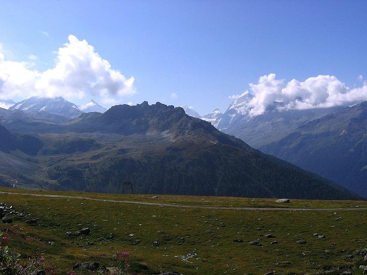 Foto: Andreas Koller / Wandertour / Bella Tola - Aussichtsbalkon der Walliser Alpen (3026 m) / 05.09.2009 18:49:37