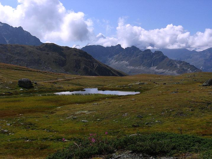 Foto: Andreas Koller / Wandertour / Bella Tola - Aussichtsbalkon der Walliser Alpen (3026 m) / 05.09.2009 18:49:00