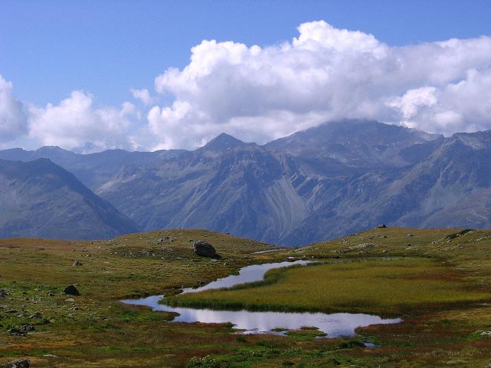 Foto: Andreas Koller / Wandertour / Bella Tola - Aussichtsbalkon der Walliser Alpen (3026 m) / 05.09.2009 18:48:52