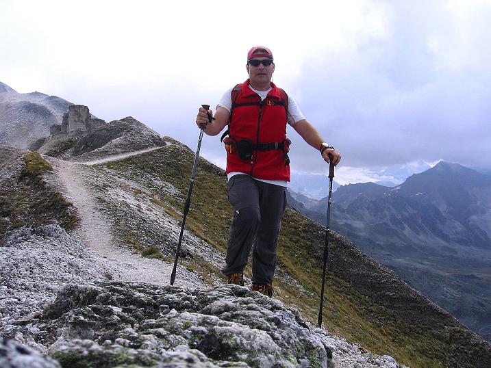 Foto: Andreas Koller / Wandertour / Bella Tola - Aussichtsbalkon der Walliser Alpen (3026 m) / 05.09.2009 18:46:00