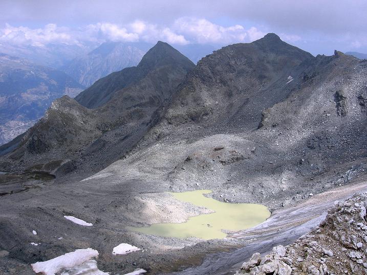 Foto: Andreas Koller / Wandertour / Bella Tola - Aussichtsbalkon der Walliser Alpen (3026 m) / 05.09.2009 18:45:26