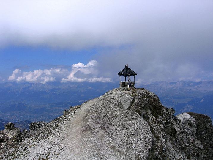Foto: Andreas Koller / Wandertour / Bella Tola - Aussichtsbalkon der Walliser Alpen (3026 m) / Am Rothorn / 05.09.2009 18:43:28