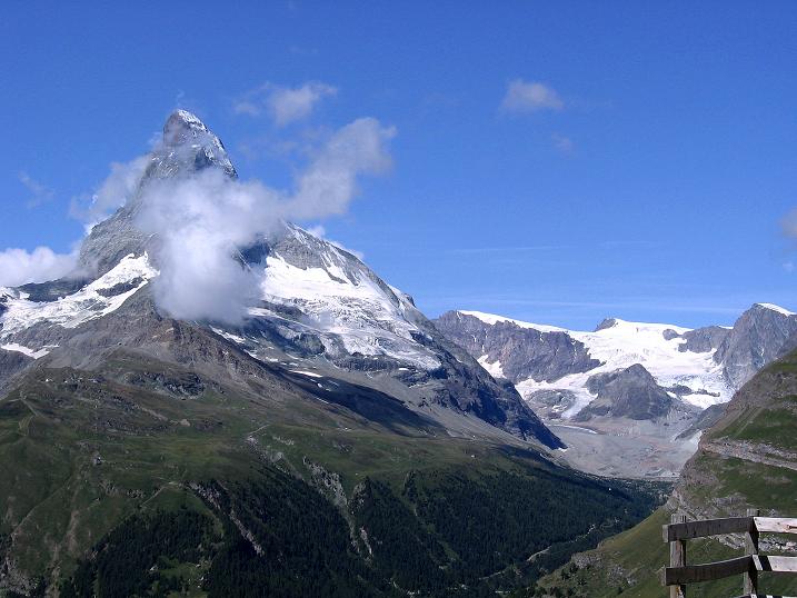 Foto: Andreas Koller / Wandertour / Wanderdreitausender Oberrothorn (3415 m) / 05.09.2009 00:24:09