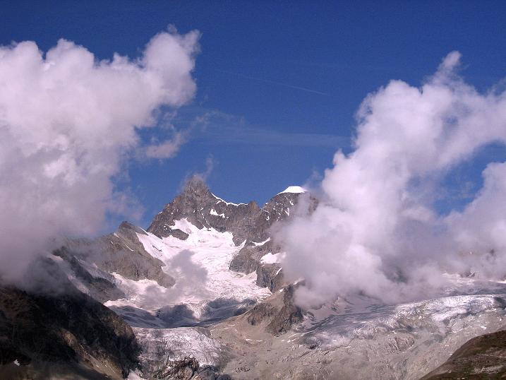 Foto: Andreas Koller / Wandertour / Wanderdreitausender Oberrothorn (3415 m) / 05.09.2009 00:24:22