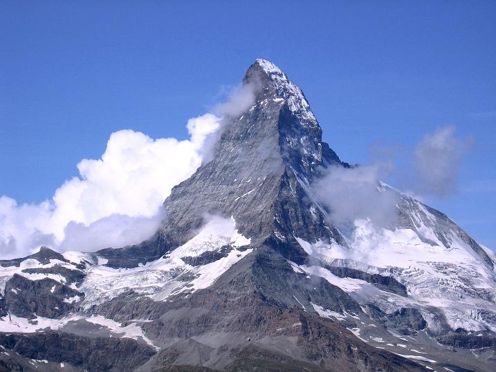 Foto: Andreas Koller / Wandertour / Wanderdreitausender Oberrothorn (3415 m) / Matterhorn (4478 m) / 05.09.2009 00:23:34