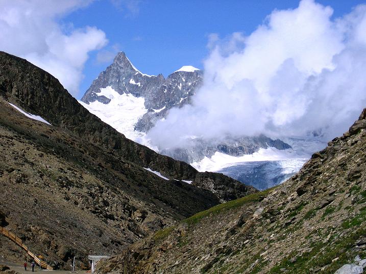 Foto: Andreas Koller / Wandertour / Wanderdreitausender Oberrothorn (3415 m) / 05.09.2009 00:20:49