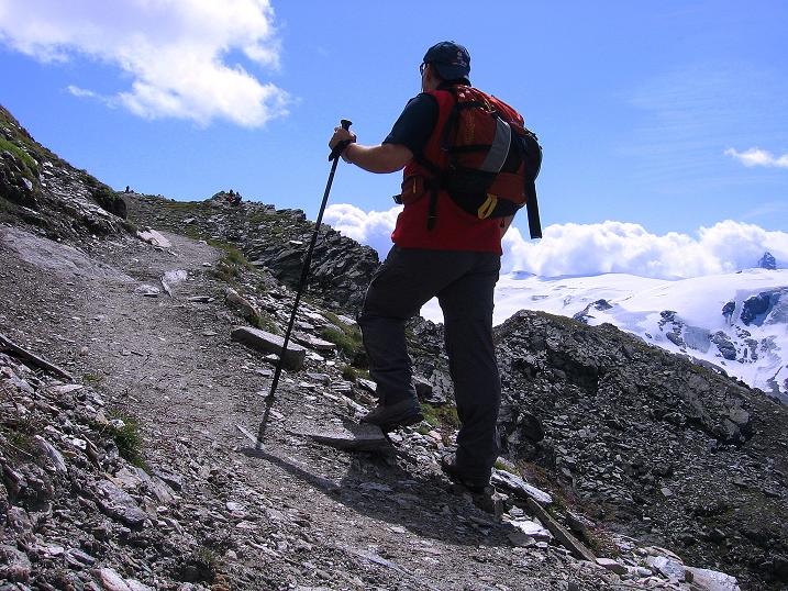 Foto: Andreas Koller / Wandertour / Wanderdreitausender Oberrothorn (3415 m) / 05.09.2009 00:20:41