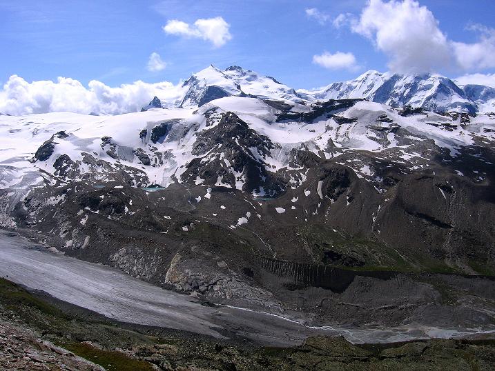 Foto: Andreas Koller / Wandertour / Wanderdreitausender Oberrothorn (3415 m) / 05.09.2009 00:20:03