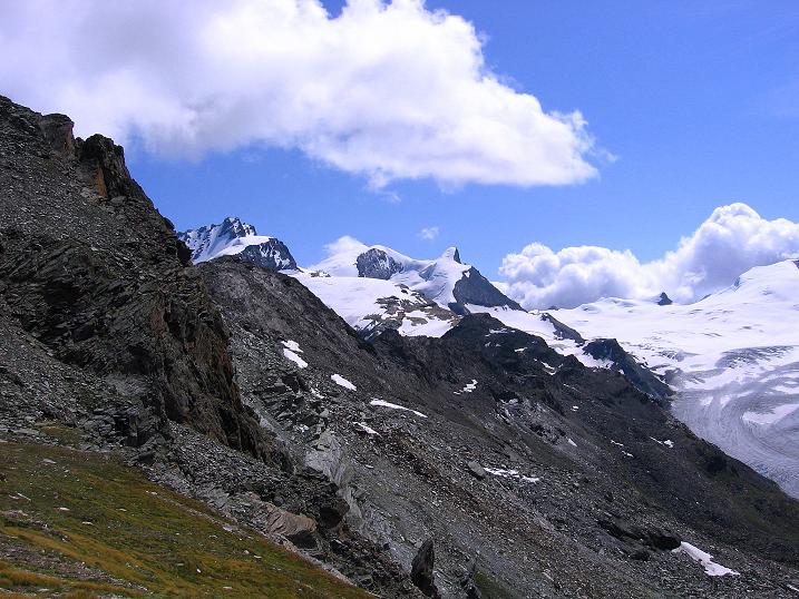 Foto: Andreas Koller / Wandertour / Wanderdreitausender Oberrothorn (3415 m) / 05.09.2009 00:19:56