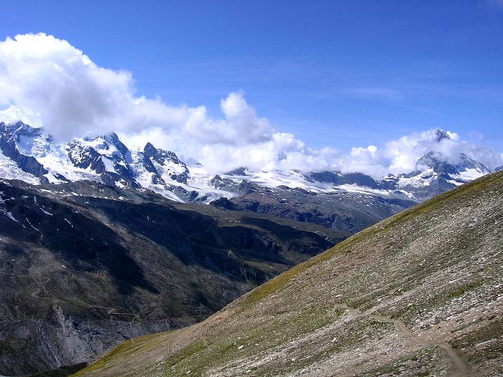 Foto: Andreas Koller / Wandertour / Wanderdreitausender Oberrothorn (3415 m) / 05.09.2009 00:19:23