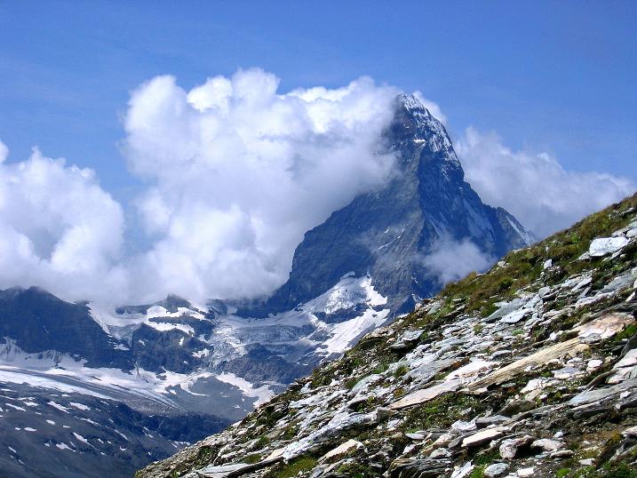 Foto: Andreas Koller / Wandertour / Wanderdreitausender Oberrothorn (3415 m) / 05.09.2009 00:18:23